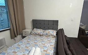 Apartamento KitNet Frente -Mar - Santos ATÉ 4 adultos e 2 crianças